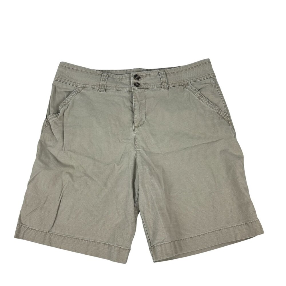 Sonoma Life + Style Womens Original Walking Shorts Size 10 Cotton/Spandex Blend